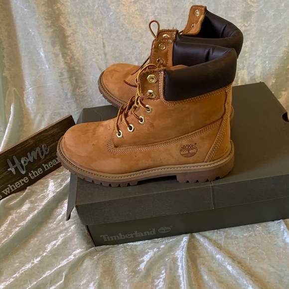 kids wheat timberlands